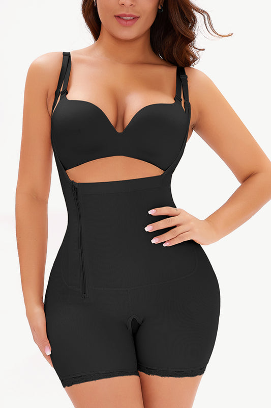 Flattering Full Size Shaping Bodysuit - The Exclusive Emerald